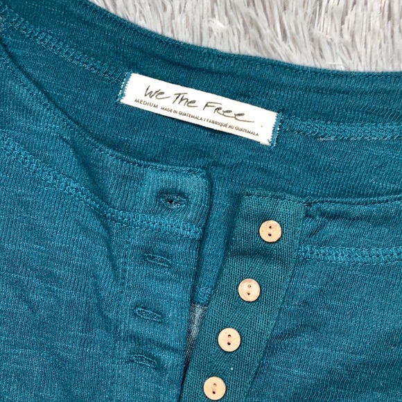 🌈FREE PEOPLE BACK AT IT HENLEY🌈NWOT - Picture 6 of 10